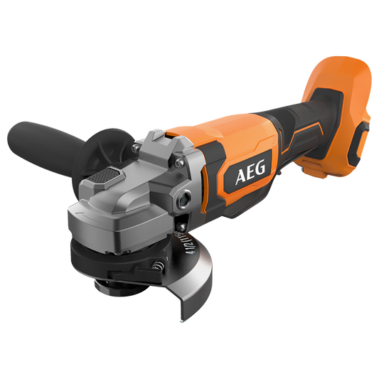 AEG 18V Angle Grinder Skin Only - 125mm - High Performance - Compact Design - Auzzistore