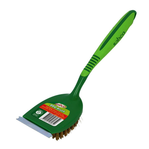 Sabco BBQ Grill Brush - 74mm - Brass - Tough Cleaning Tool - Auzzistore