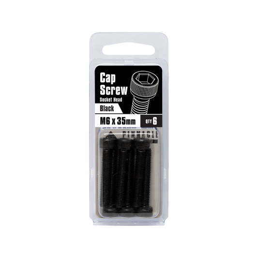 Pinnacle M6 x 35mm Black Oxide Socket Head Cap Screw - 6 Pack – view 2 - Auzzistore