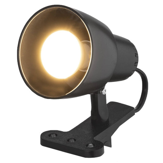 Verve Design Black Cassy Clip Lamp - Adjustable Head - E14 - 1.5m Cord – view 2