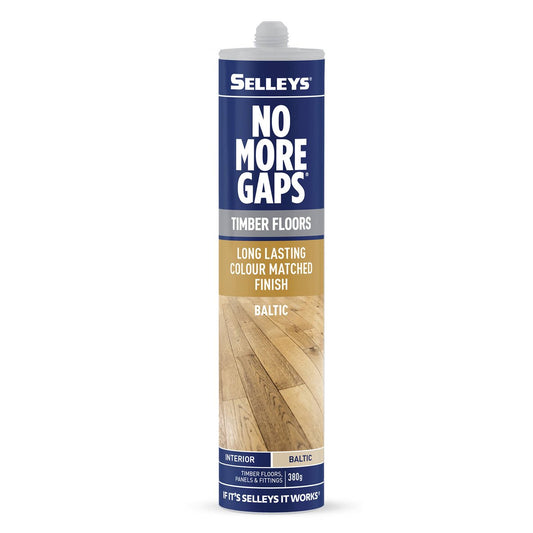Selleys No More Gaps Baltic 380g Timber Floors Gap Filler Sandable - Auzzistore