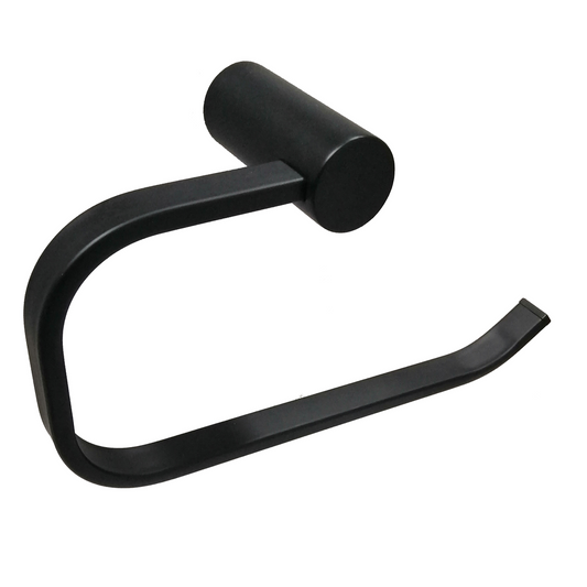 Barelli Ambiente Single Towel Ring 165mm Matte Black
