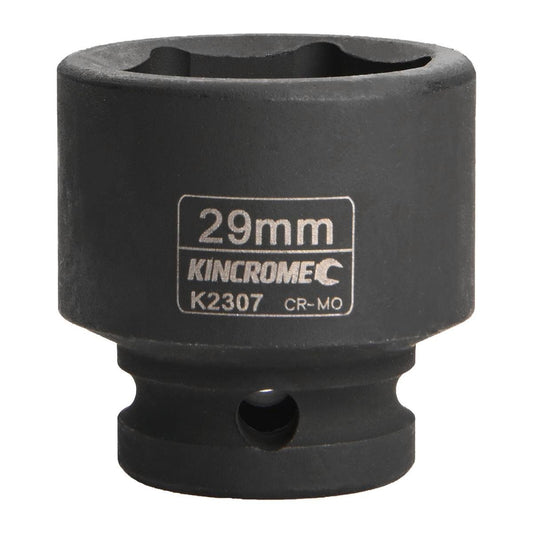 Kincrome Impact Socket - 29mm - Chrome Molybdenum Steel - Rust Resistant - Auzzistore