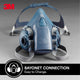 3M Professional Paint Respirator - Medium - Silicone - Comfortable Fit