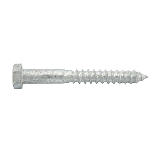 Zenith Hot Dip Galvanised Hex Head Coach Screws M12 x 100mm 12 Pack – view 2 - Auzzistore