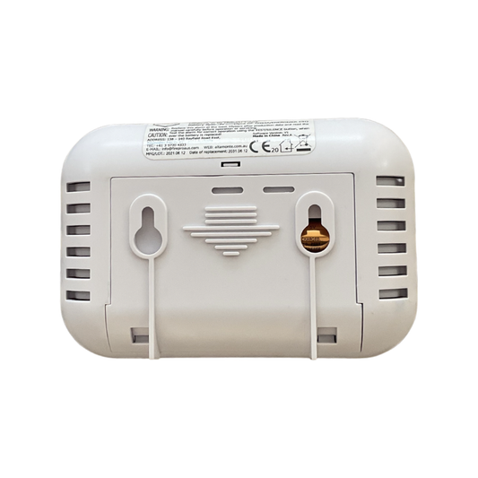 FirePro Carbon Monoxide Alarm - 120mm - Plastic - LCD Display – view 2 - Auzzistore
