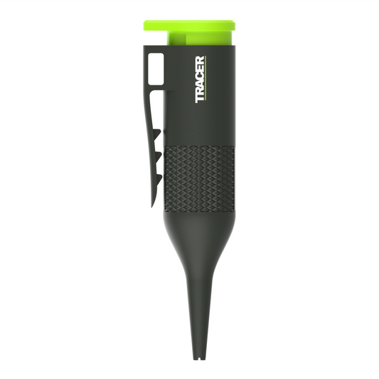 Tracer Trueshot Deep Hole Chalk Spray Marker - 250 Shots - Green - 100mm - Auzzistore