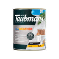 Taubmans 1L Black Gloss All Weather Exterior Paint - Mould Resistant - Fast Drying