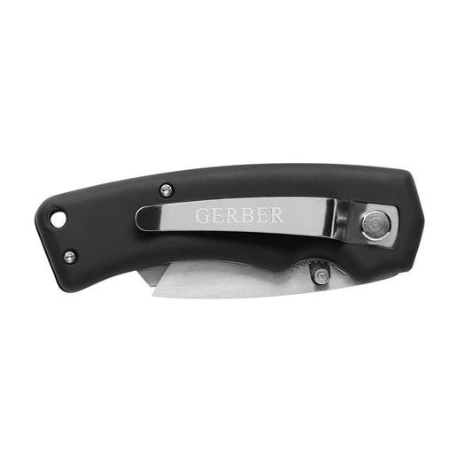 Gerber Black Edge Tachide Utility Knife - Replaceable Blade - Rubber Handle - 70mm x 241mm - Lightweight – view 2 - Auzzistore