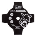 Full Boar Brush Cutter Blade - 255mm x 4t - Hardened Steel - Durable Cutting