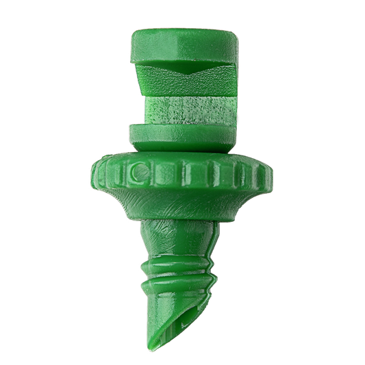 K Rain 4mm 180 Single Piece Jet 10 Pack - 180-Degree Spray - Green - Auzzistore