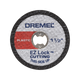 Dremel EZ Lock Plastic Cut Off Wheels 38mm 5 Pack - Silver
