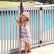 TruClose Self Closing Pool Gate Hinges - Adjustable - Black - Durable