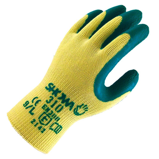 Lynn River Showa 310 Green Gardening Gloves Small - Latex Grip - Breathable Liner - Ergonomic Design - Auzzistore
