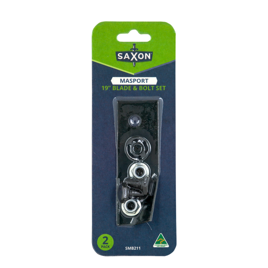 Saxon 19" Blade Bolt Set - 2 Pack - Suits Masport Late Non Cushion Models - Auzzistore
