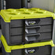 Ryobi Link 3 Drawer Toolbox - Modular Storage - 390mm x 490mm - Durable