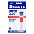 Selleys 3g Super Glue Adjustable Gel - 30 Seconds Bonding - 14mm x 160mm