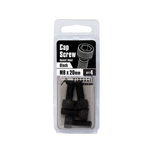 Pinnacle M8 x 20mm Black Oxide Socket Head Cap Screws - 4 Pack – view 2 - Auzzistore