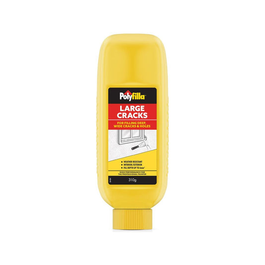 Poly Large Cracks Filler - 310g - Mortar - Weatherproof, Sandable - Auzzistore