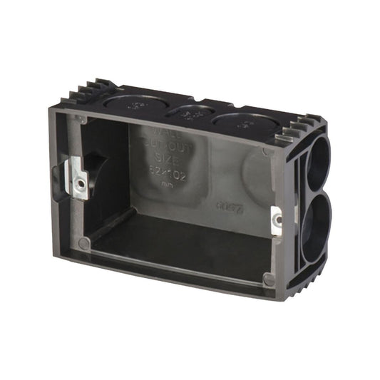 DETA Wall Mounting Box - 6 Pack Polycarbonate Adjustable Lugs - Auzzistore