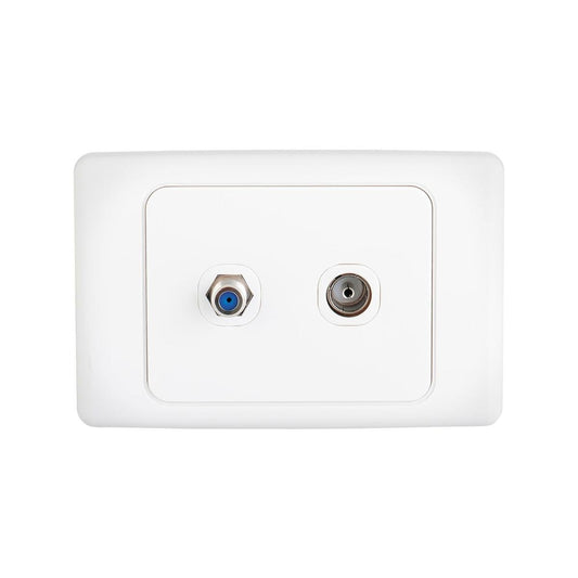 Deta PAL F Connector Outlet - Polycarbonate - 116mm - Versatile Use
