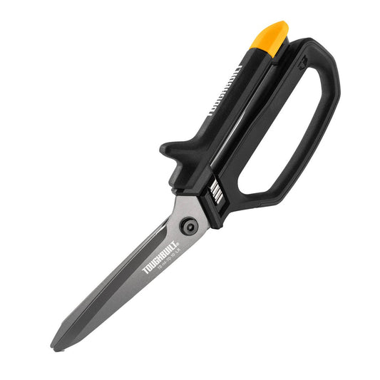 Toughbuilt Open Handle Shears - Precision Cutting - 290mm - Steel