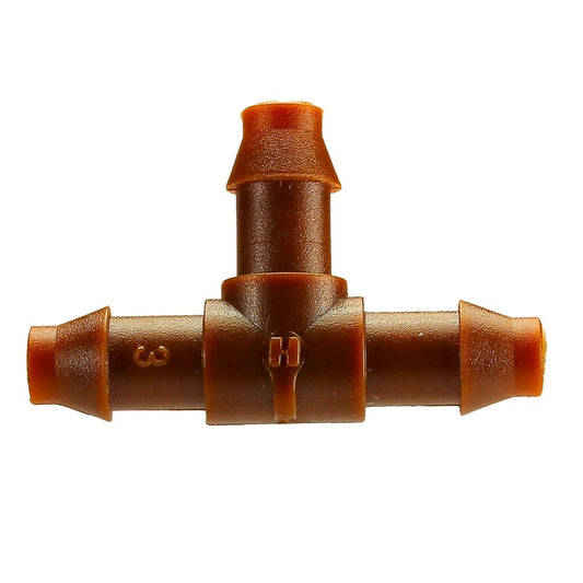 Holman 6mm Barbed Tee Mini 5 Pack - Plastic - Easy Installation - Durable - Auzzistore