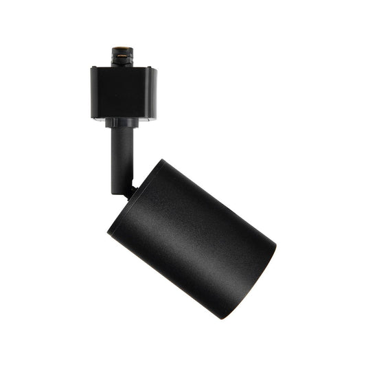 Brilliant Black Naj Single Add On Track Light - 1 Light - 55mm x 175mm - Adjustable