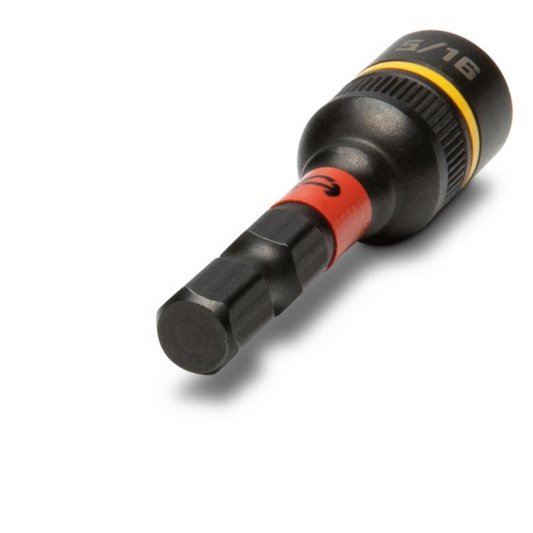 Crescent Bolt Biter Impact Nut Driver & Extractor 5/16" x 1-7/8" - Durable, Bi-Directional Design – view 2 - Auzzistore