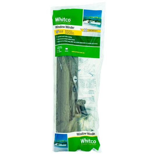 Whitco Brown Lockable Window Winder - 300mm Opening - CYL4® Locking - Auzzistore