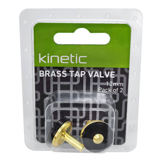 Kinetic Brass Tap Valve 12mm - 2 Pack - Leak-Free Connection – view 2 - Auzzistore