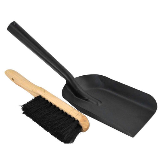 Samba Heater Fire Tool Shovel - 1kg - Black - Easy Ash Cleanup Set - Auzzistore