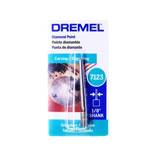 Dremel Diamond Wheel Point 4.8mm 7123 - 1 Pack - Silver - Auzzistore