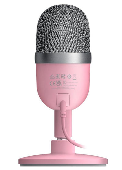Razer Seiren Ultra-Compact Condenser Microphone - Quartz