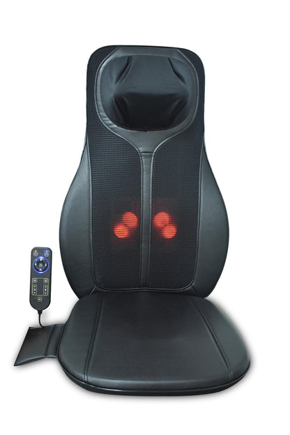Fraser Country Full Body Neck and Back Shiatsu Massage Seat Cushion (Black)