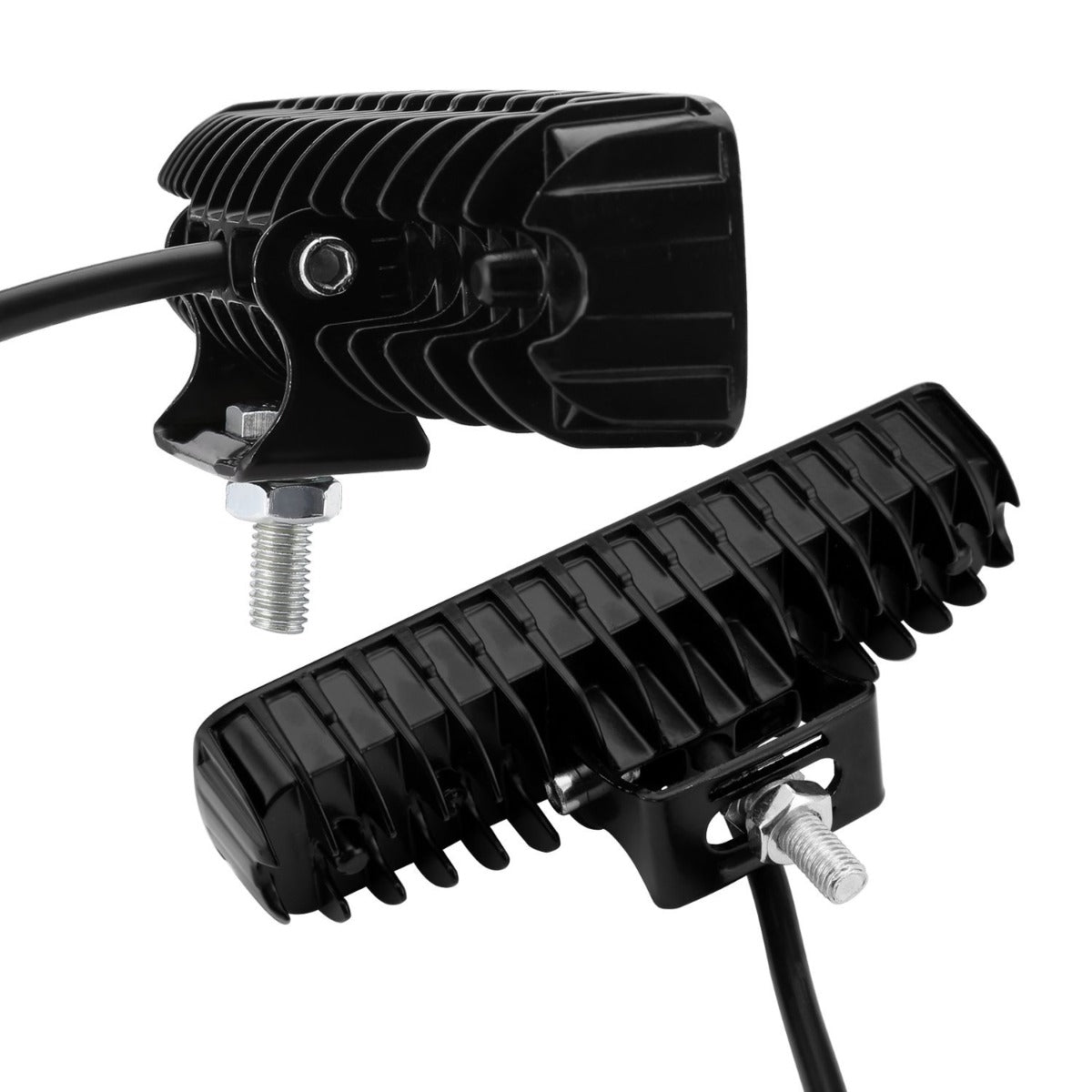2 x 6inch 18W LED Work Light Bar Driving Lamp Flood Truck Offroad MINING UTE 4WD | Auzzi Store