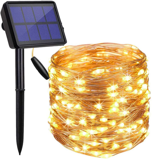 200 Waterproof LED Solar Fairy Light Outdoor with 8 Lighting Modes for Home,Garden and Decoration | Auzzi Store