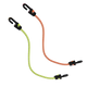 GRUNT Mini Reflecta Bungee Strap - 250mm - Rubber - Reflective - 4 Pack