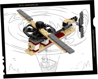LEGO 20215 Master Builder Academy MBA Invention Designer Kits 10 - 13