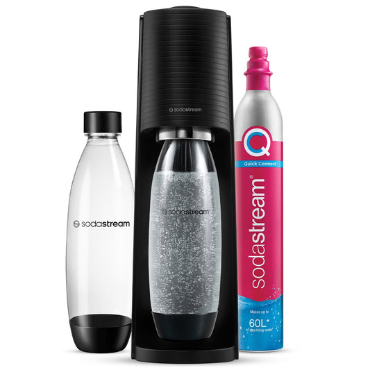 SodaStream Sparkling Water Maker Terra Value Pack Black - Auzzistore