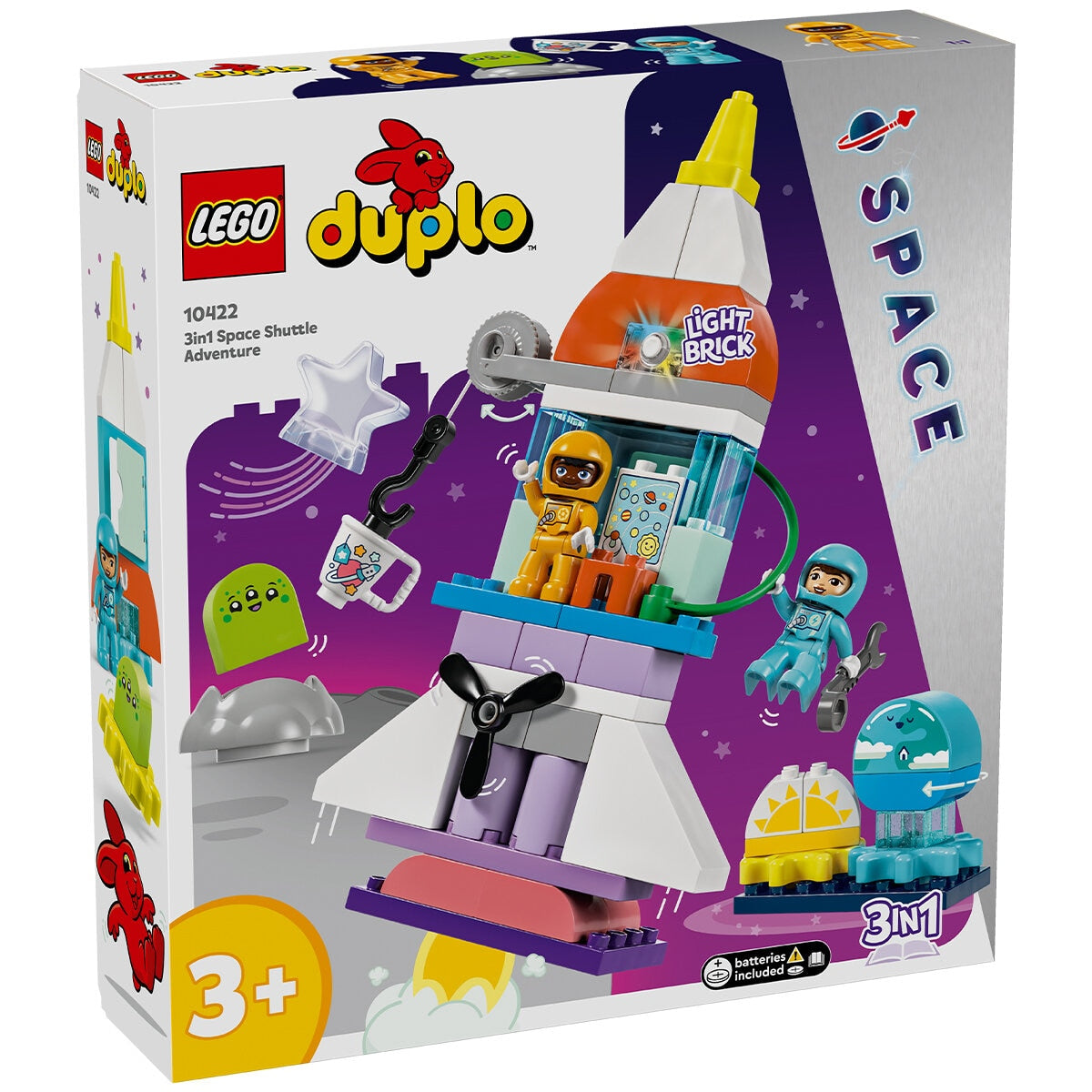LEGO DUPLO 3 In 1 Space Shuttle Adventure 10422