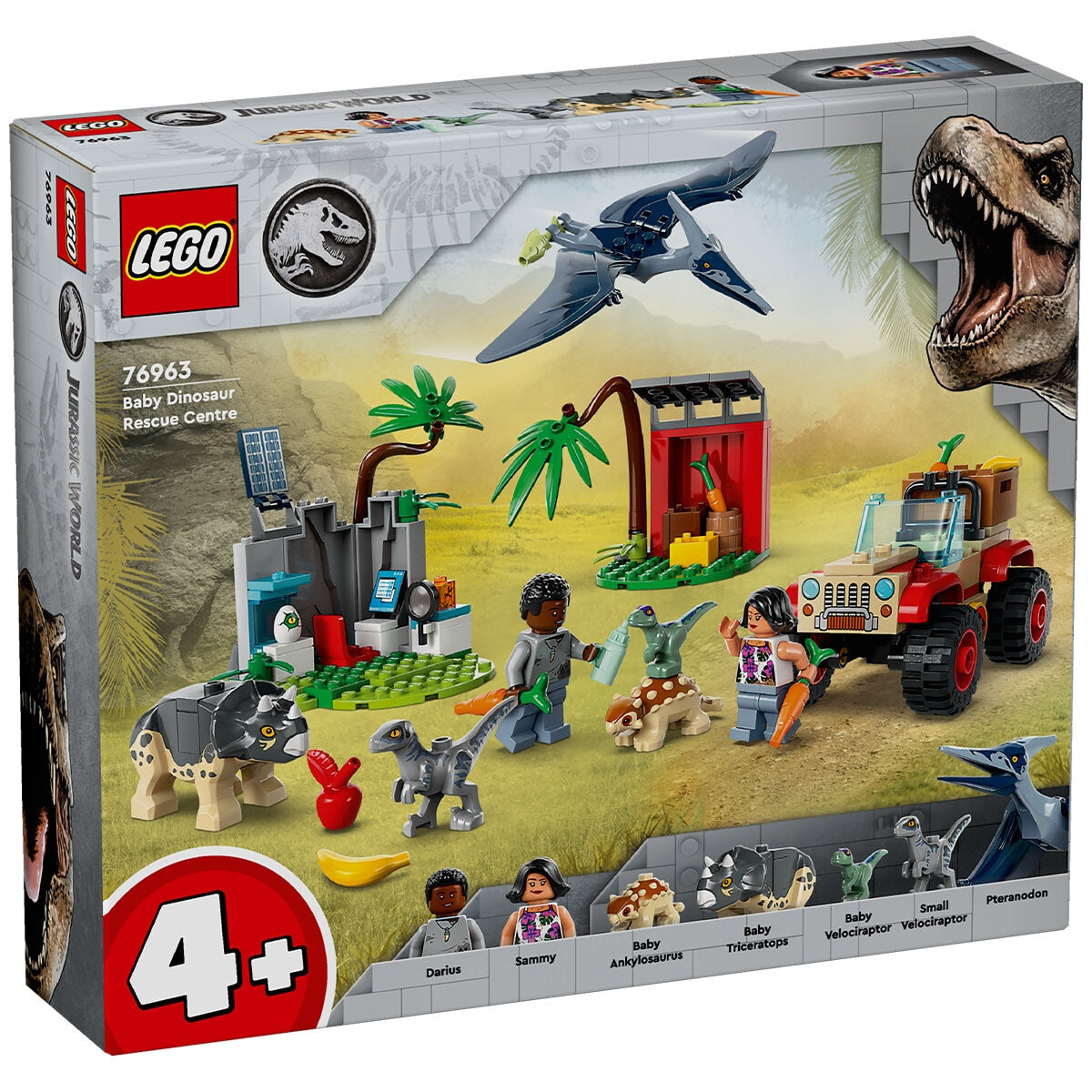 LEGO Jurassic World Baby Dinosaur Rescue Center 76963