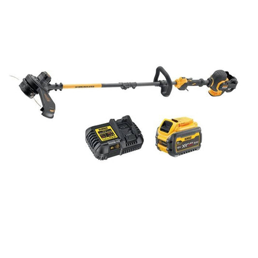 Dewalt 54V XR Flexvolt Line Trimmer Kit 6Ah - 380mm Split Shaft - Ergonomic Design