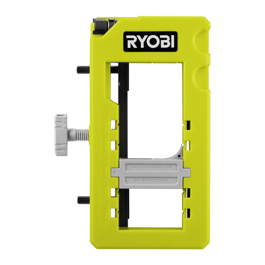 Ryobi Door Hinge Kit - ¼” Router Bit - Non-Marring Clamp - Easy Install - Auzzistore