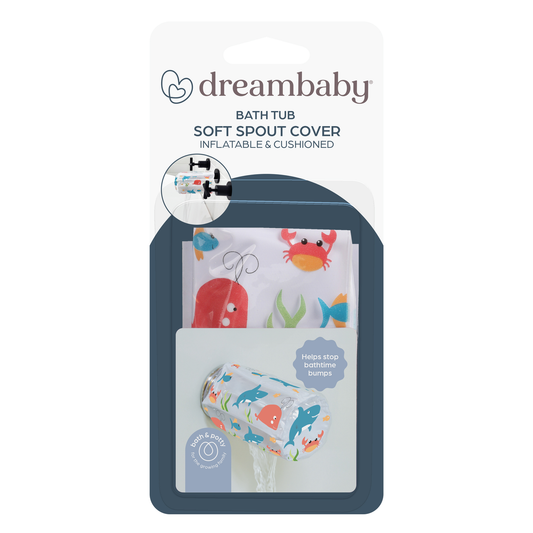 Dreambaby Child Safety Bath Spout Cover - Soft - Transparent - Safe