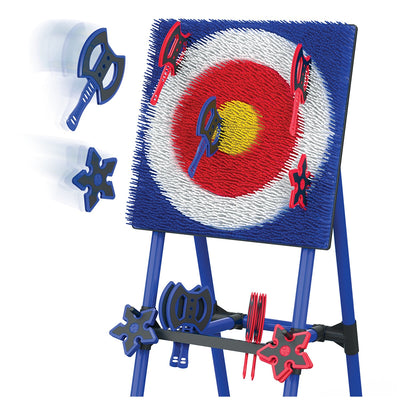Eastpoint Sports Axe & Star Target Set 16 Piece Folding Bristle