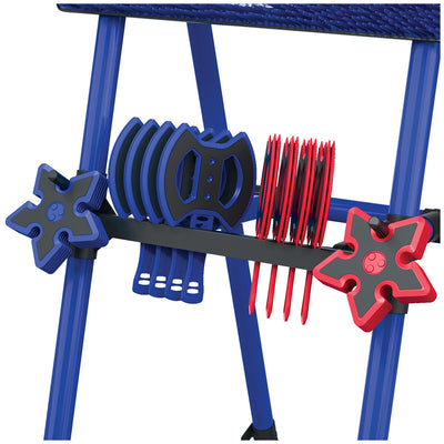 Eastpoint Sports Axe & Star Target Set 16 Piece Folding Bristle