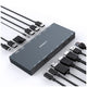 mBeat 15 In 1 Triple Display USB-C Dock MB-UCD-X15 Space Grey HDMI x 2, DP x 1 – view 2