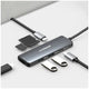 mBeat 7 In 1 USB-C 3.2 Gen2 Hub With 8K Video 10Gbps Data Space Grey MB-UCD32-U7 – view 2