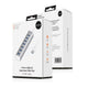 mBeat 7 Port USB 3.0 Aluminium Slim Hub With Power For PC And Mac Silver MB-HUB768 – view 5